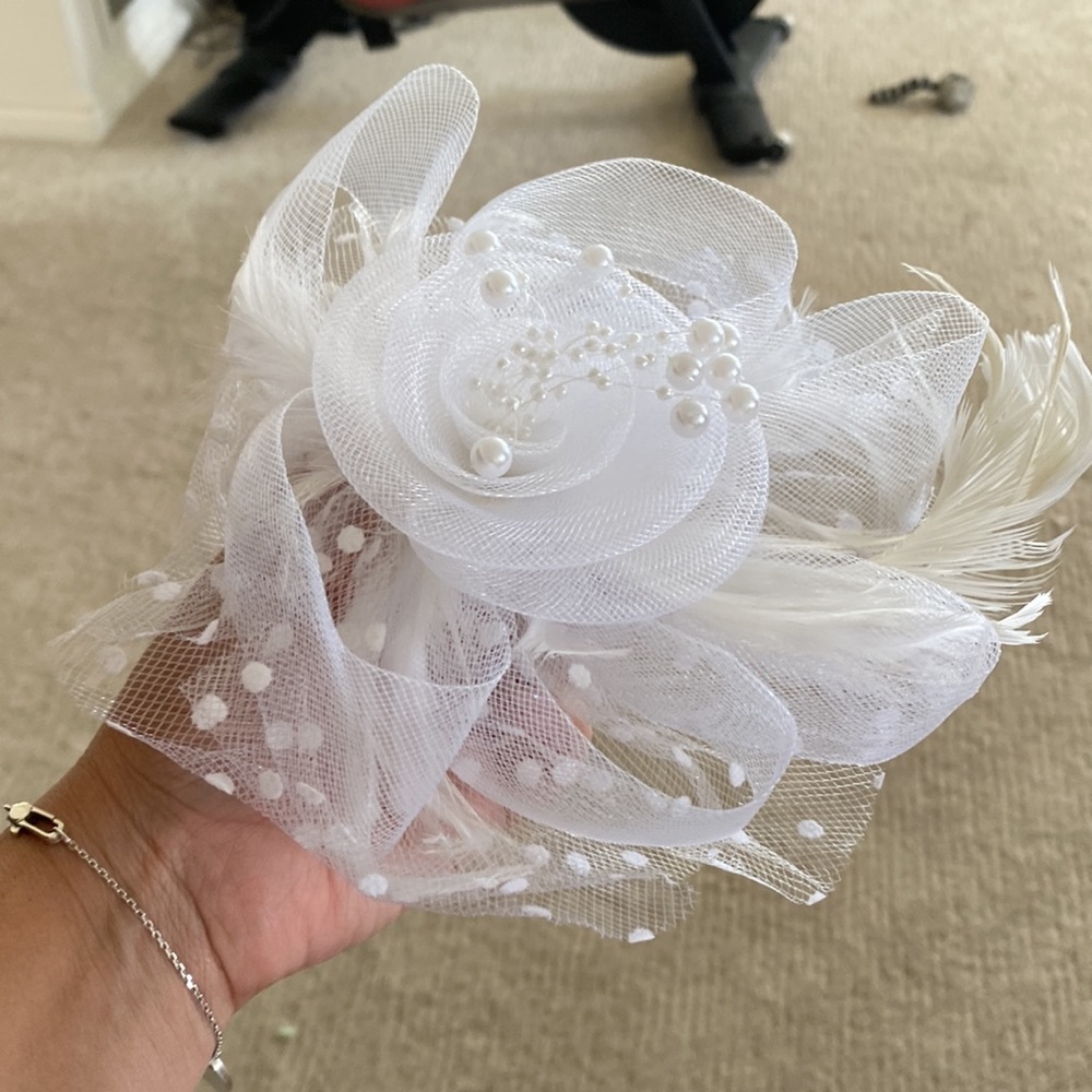 Feather Fascinators Flower Derby Hat-More Colors